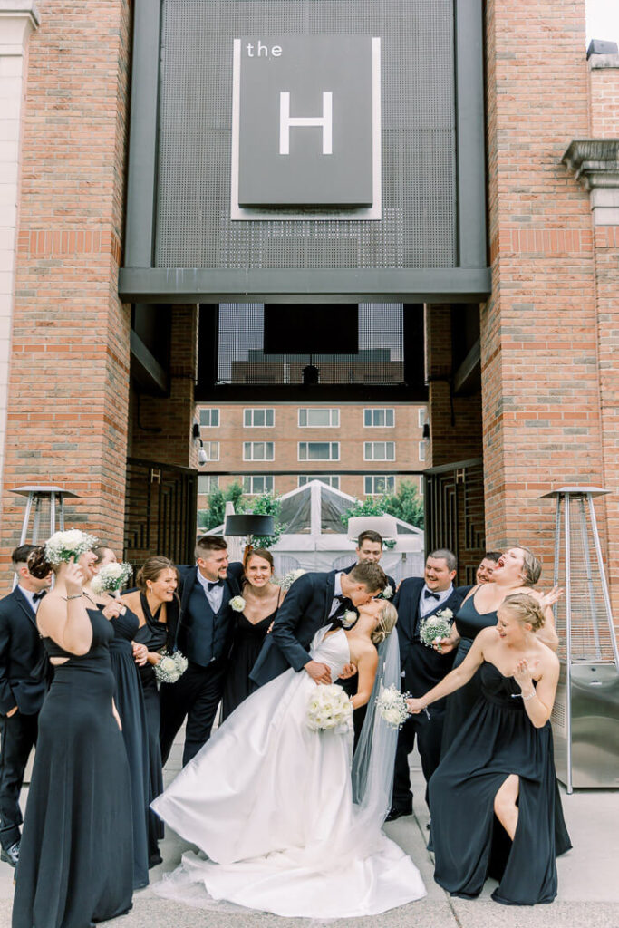 The H Hotel wedding in Midland, Michigan