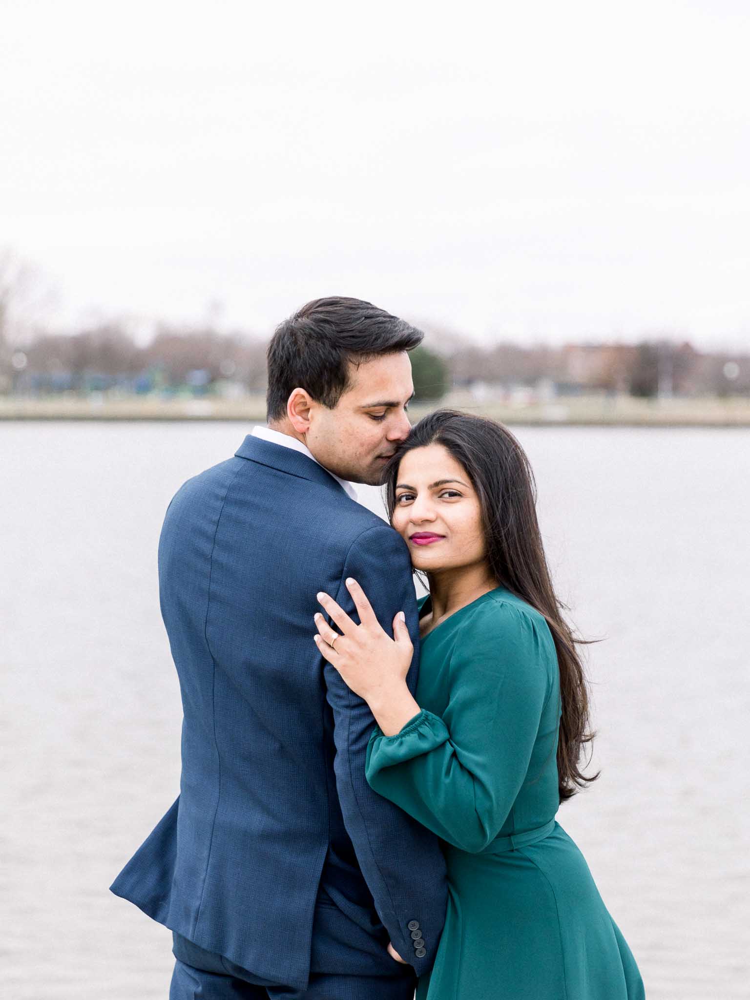 engagement session in Bay City