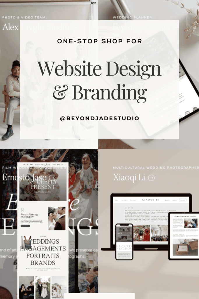 showit website designer for wedding photographers 