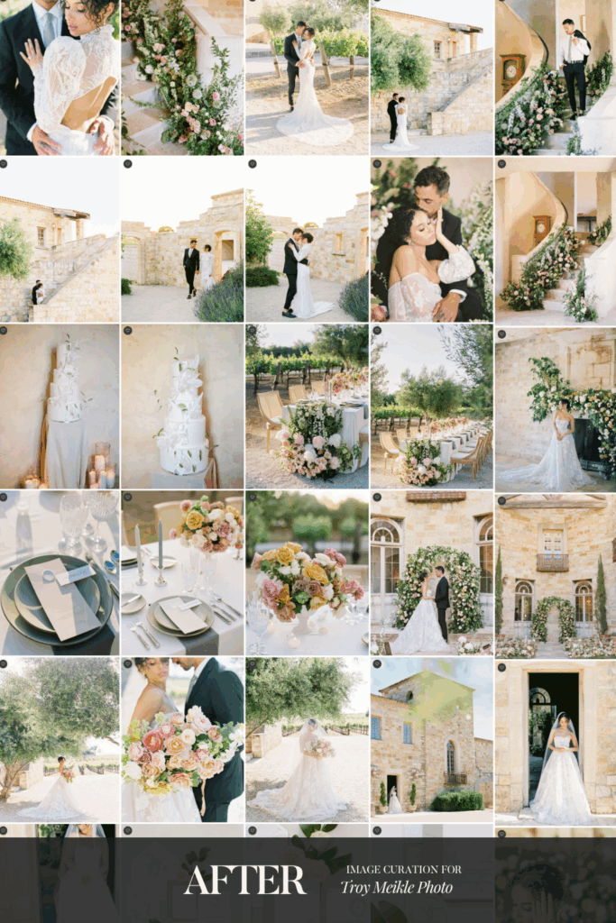 Wedding gallery curation service before & after: real transformations for wedding photographer4