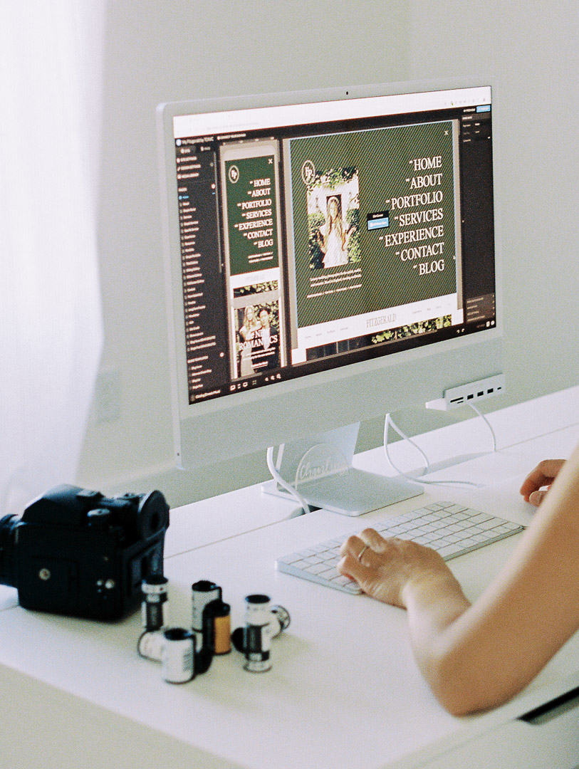 Showit Template Customization with SEO for Photographers